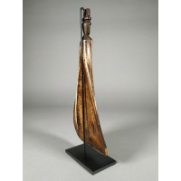 Medicijncontainer gemaakt van schouderblad van een paard